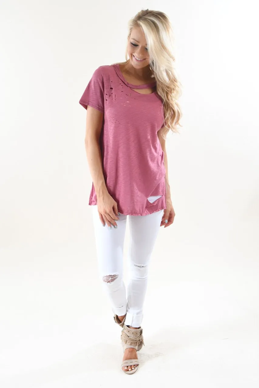 Berry Holey Top