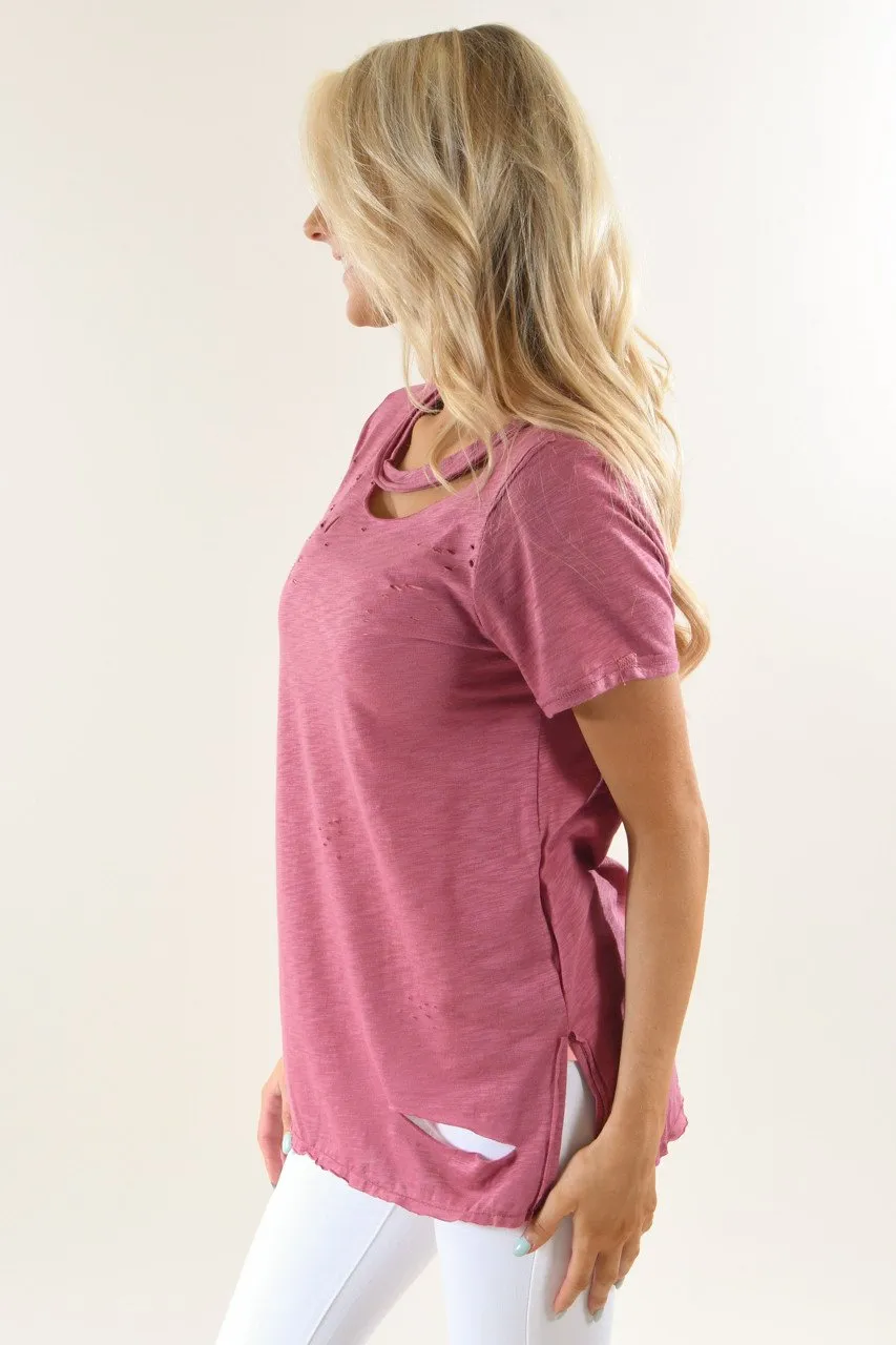Berry Holey Top