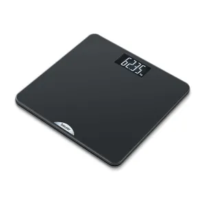 Beurer PS 240 Non-Slip Bathroom Scale Backlit LCD Display, 180kg Capacity - Elegant Black