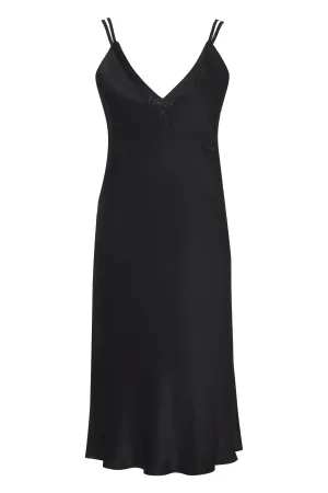 Bianca Studded Bias Slip Dress