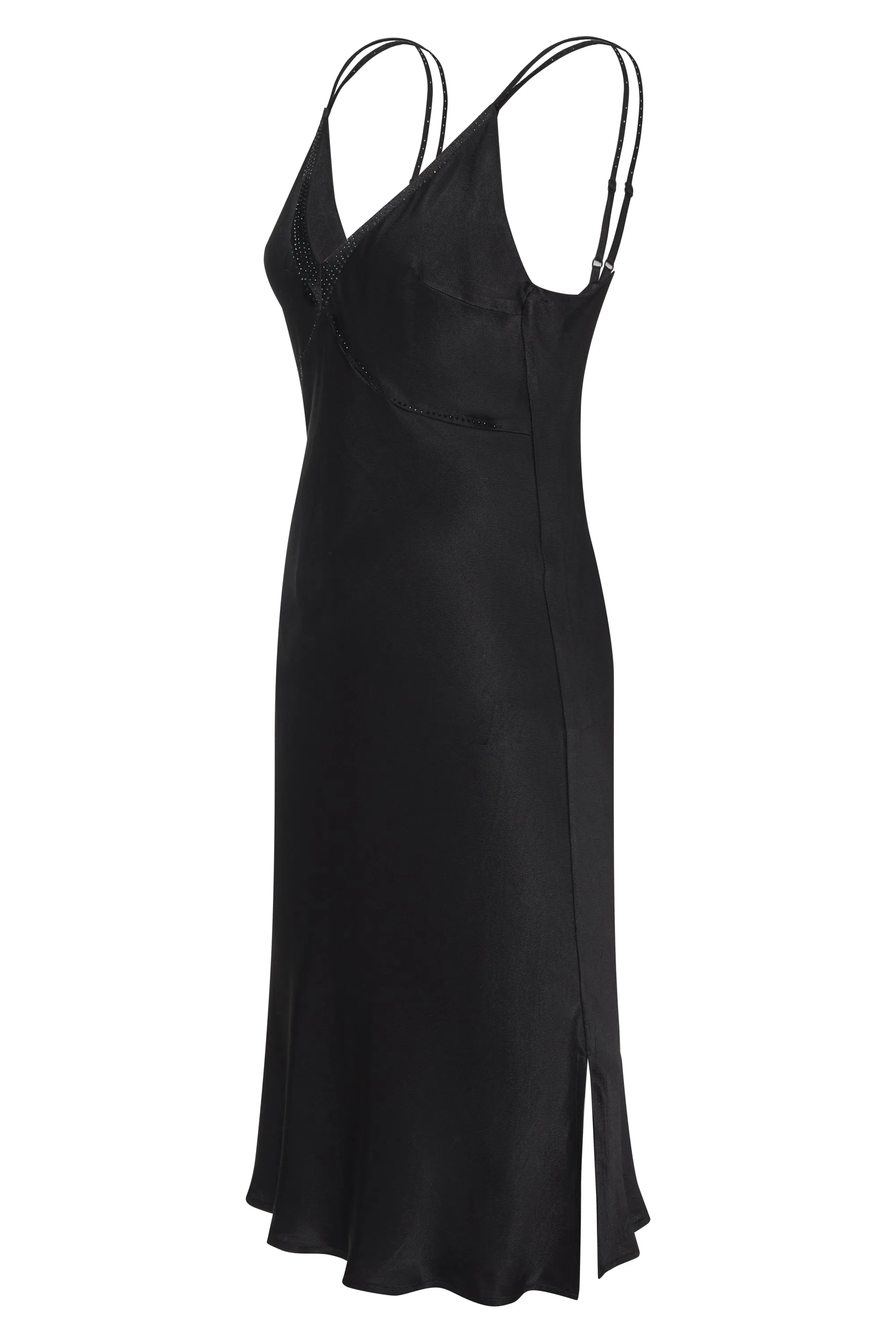 Bianca Studded Bias Slip Dress