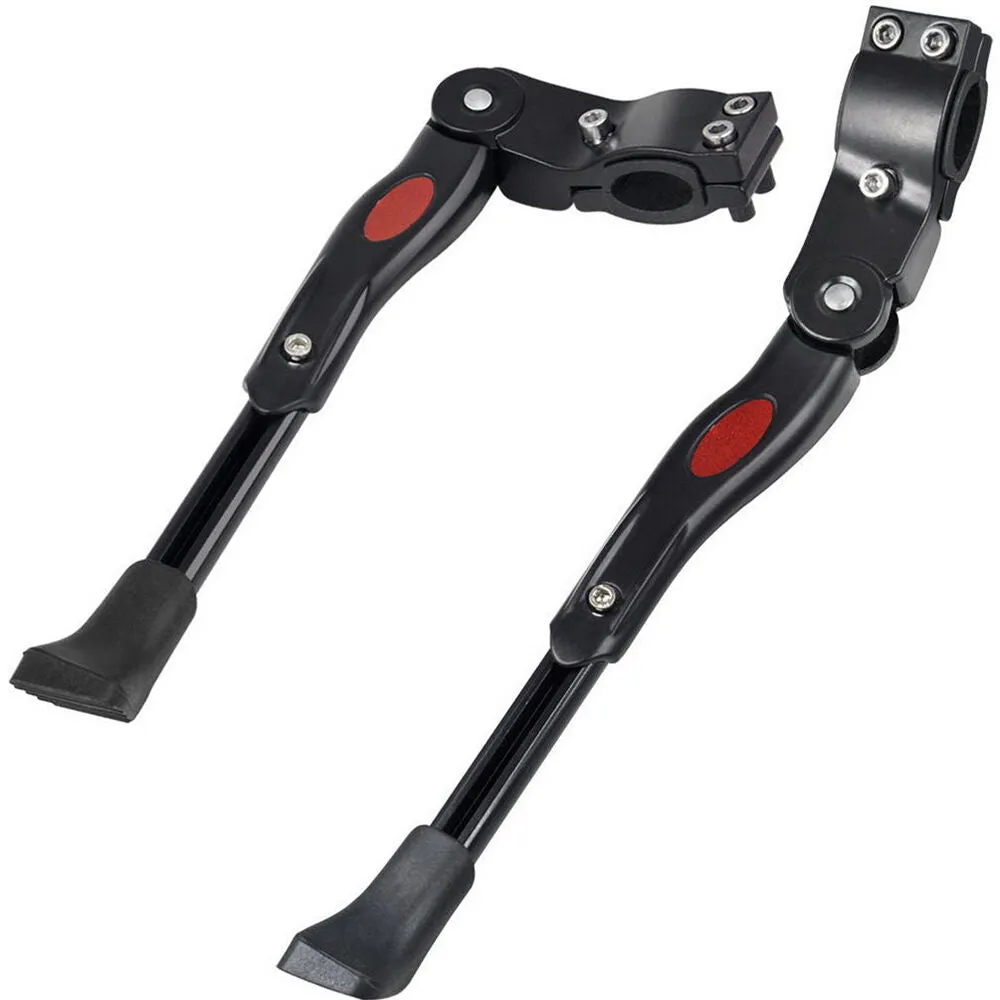 Bike Kickstand Bicycle Kickstand - Alloy, adjustable length, Black