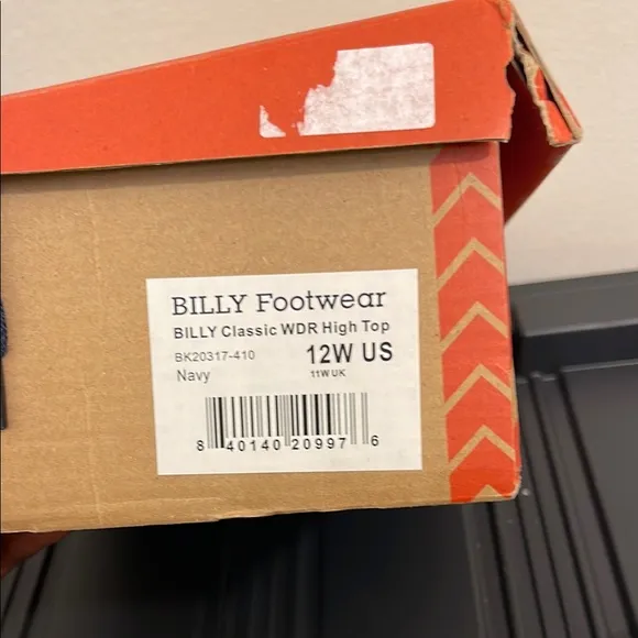 BILLY Footwear Kids Navy WDR High-Top Sneakers