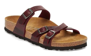 Birkenstock Franca Zinfandel Oiled Leather