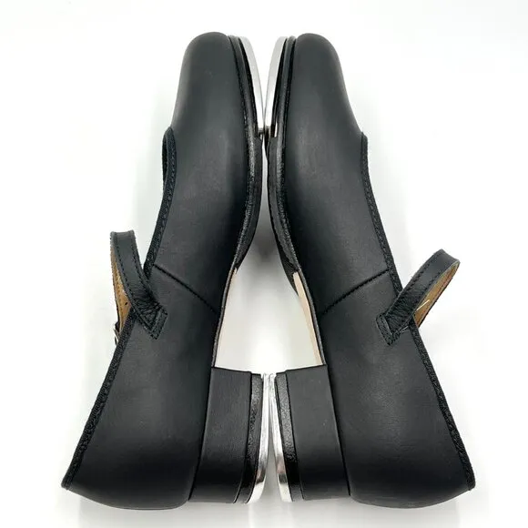 Bloch Big Girls 4 Tap Dance Shoes Tap-On Leather Mary Jane Strap Techno S0302L