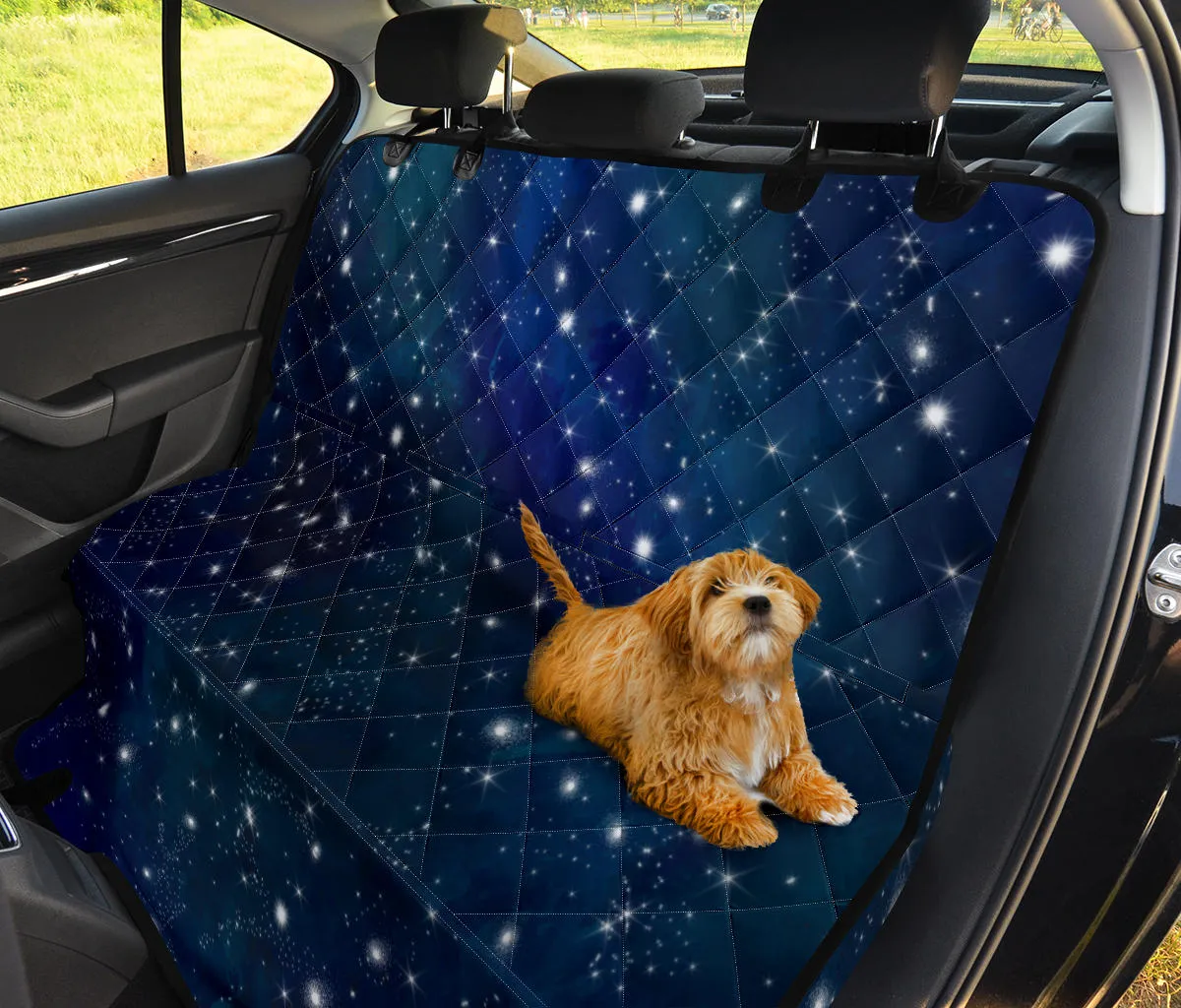 Blue Galaxy Car Pet Seat Cover