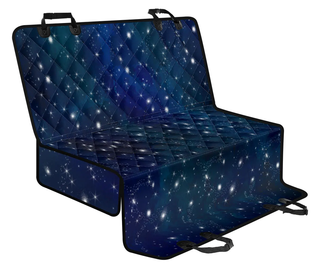 Blue Galaxy Car Pet Seat Cover