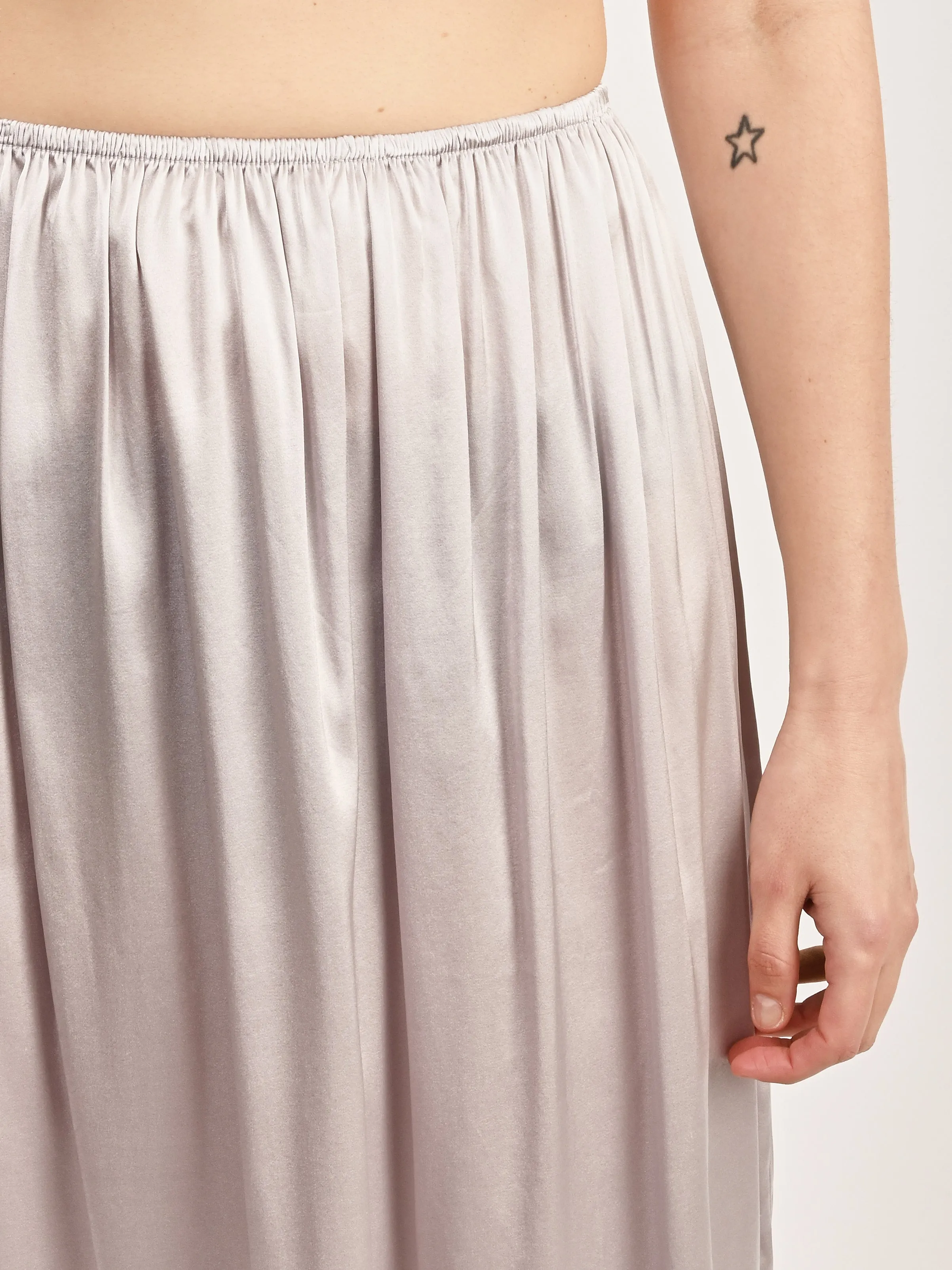 Blue Silver City Skirt