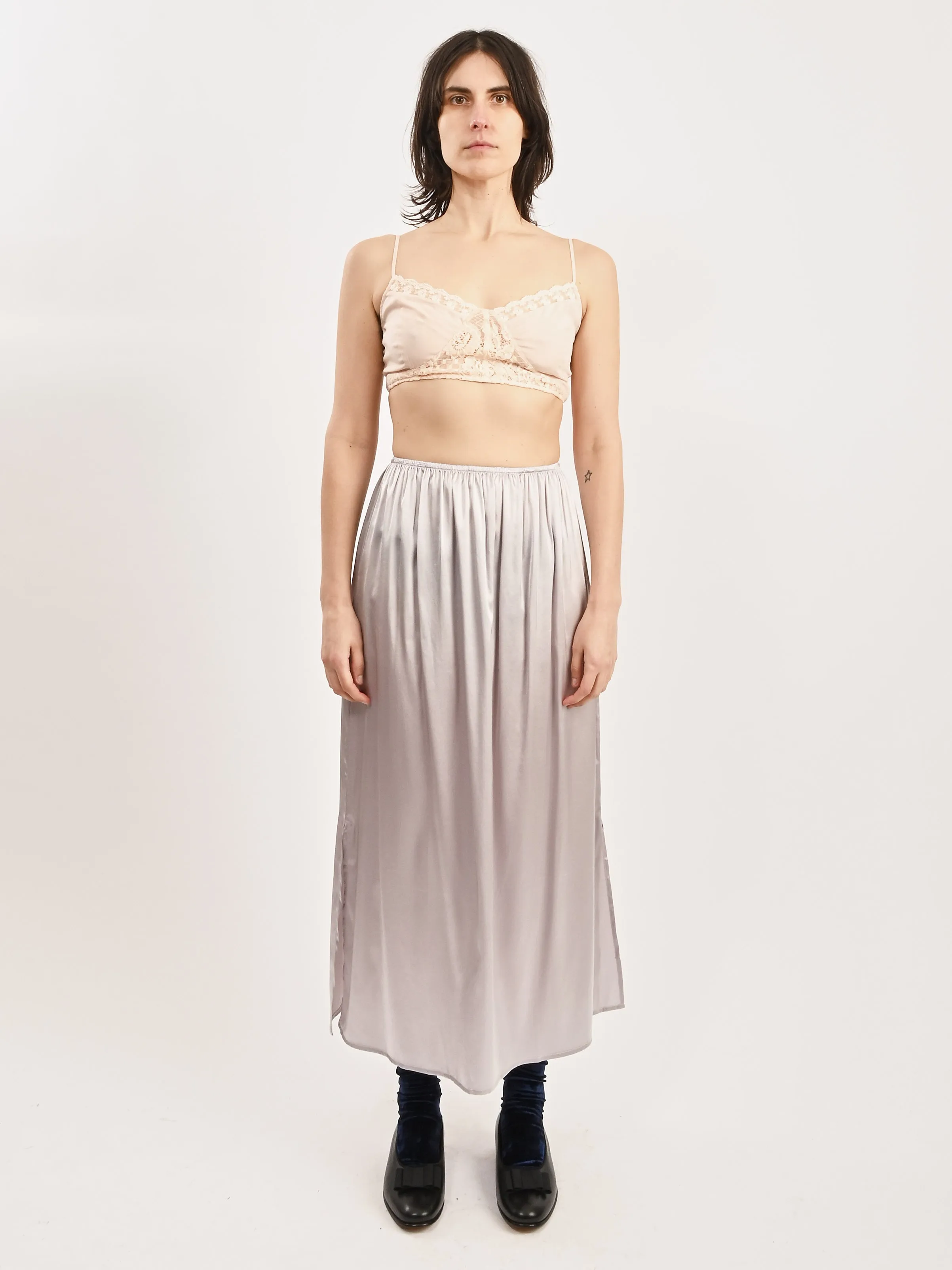 Blue Silver City Skirt