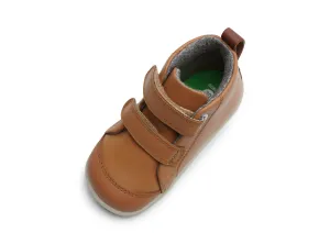 Bobux Step Up Hi Court - Caramel