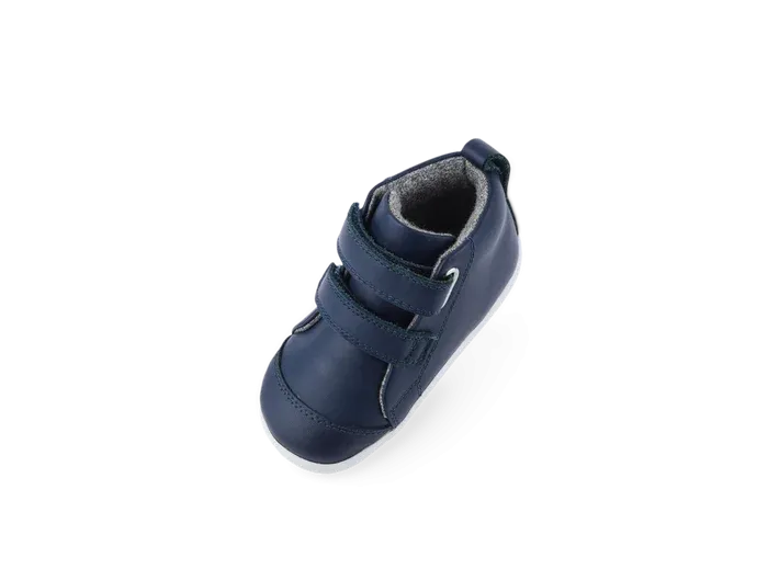 Bobux Step Up Hi Court - Navy