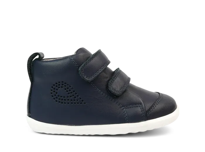 Bobux Step Up Hi Court - Navy