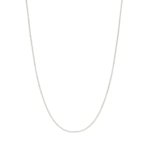 Box Chain Necklace - Sterling Silver