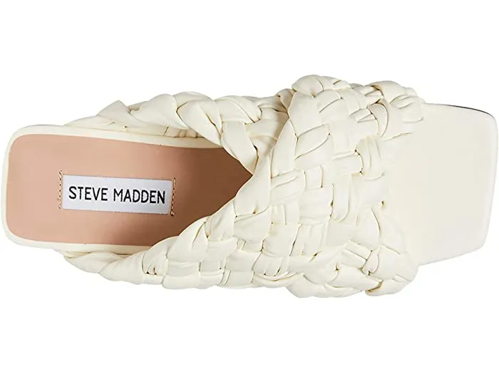 Braided Leather Crisscross Sandal
