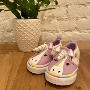 Brand New! Rare &amp; Unique Unicorn Vans V Slip-on Shoes 🦄