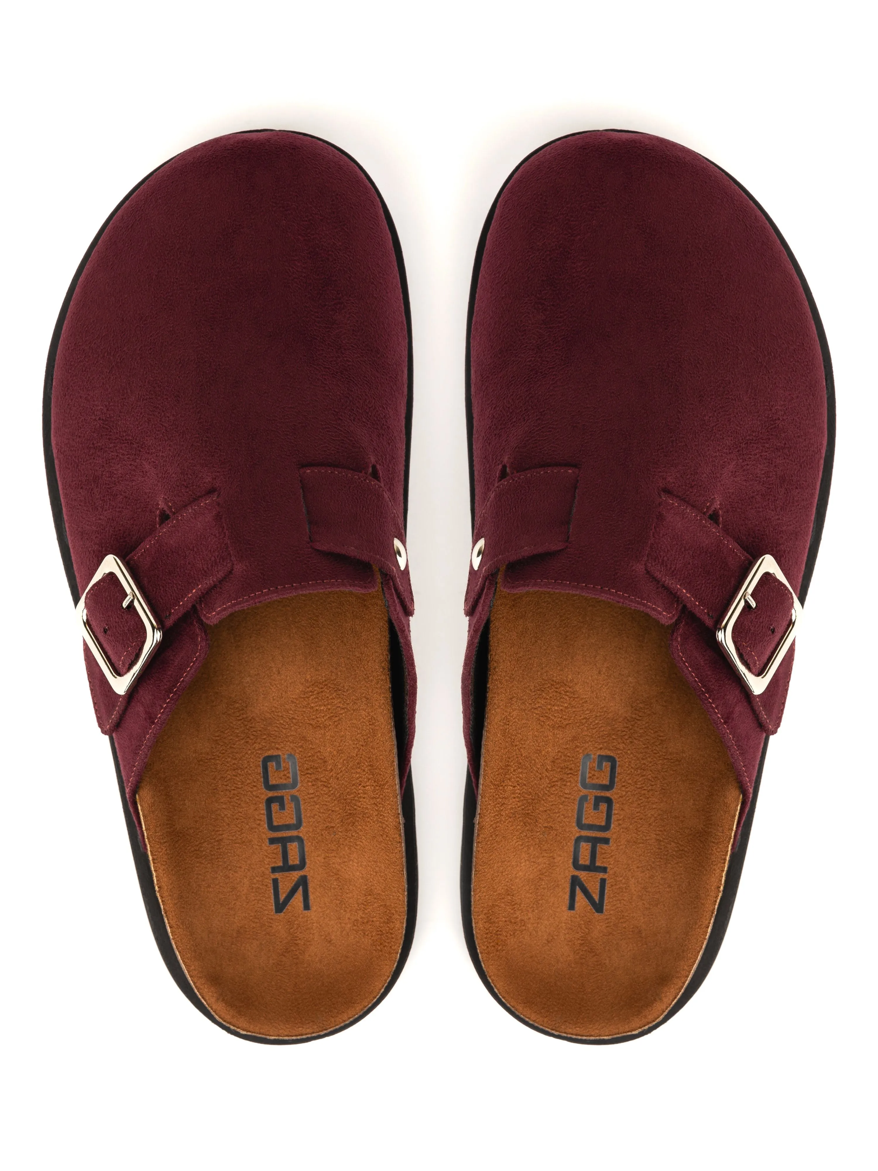 Burgundy Classic Clogs