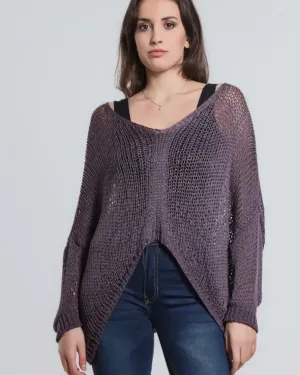 Butterfly Open Knit Topper