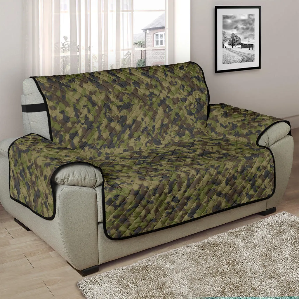 Camo Chair and a Half Protector Cover in Green, Brown and Gray, Camouflage 48" Seat Width