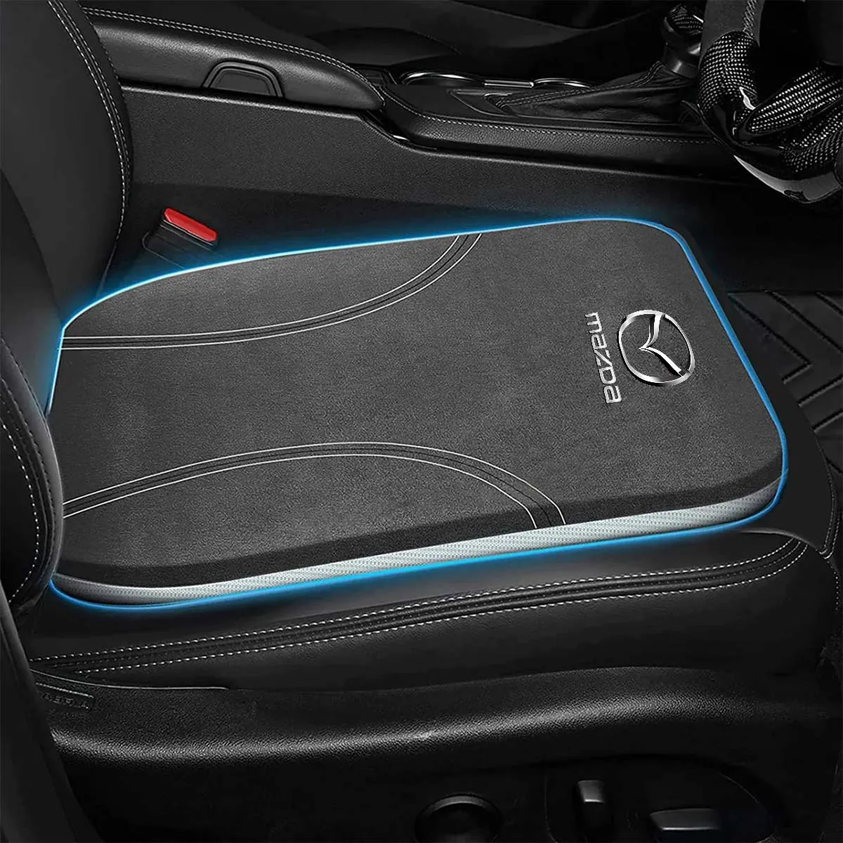 Car Seat Cushion, Custom Fit For Your Cars, Double Sided Seat Cushion, Breathable Suede   Ice Silk Car Seat Cushion, Comfort Seat Covers Cushion MA19979