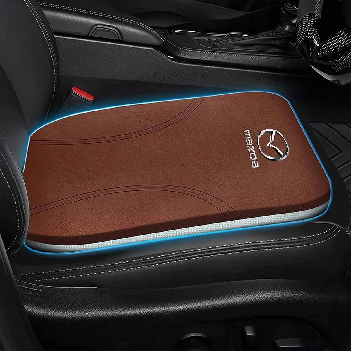 Car Seat Cushion, Custom Fit For Your Cars, Double Sided Seat Cushion, Breathable Suede   Ice Silk Car Seat Cushion, Comfort Seat Covers Cushion MA19979