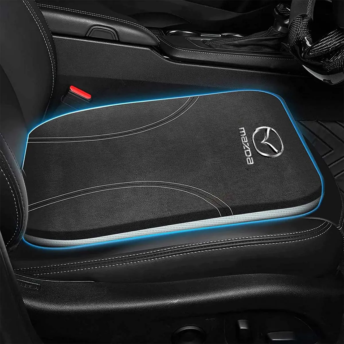 Car Seat Cushion, Custom Fit For Your Cars, Double Sided Seat Cushion, Breathable Suede   Ice Silk Car Seat Cushion, Comfort Seat Covers Cushion MA19979