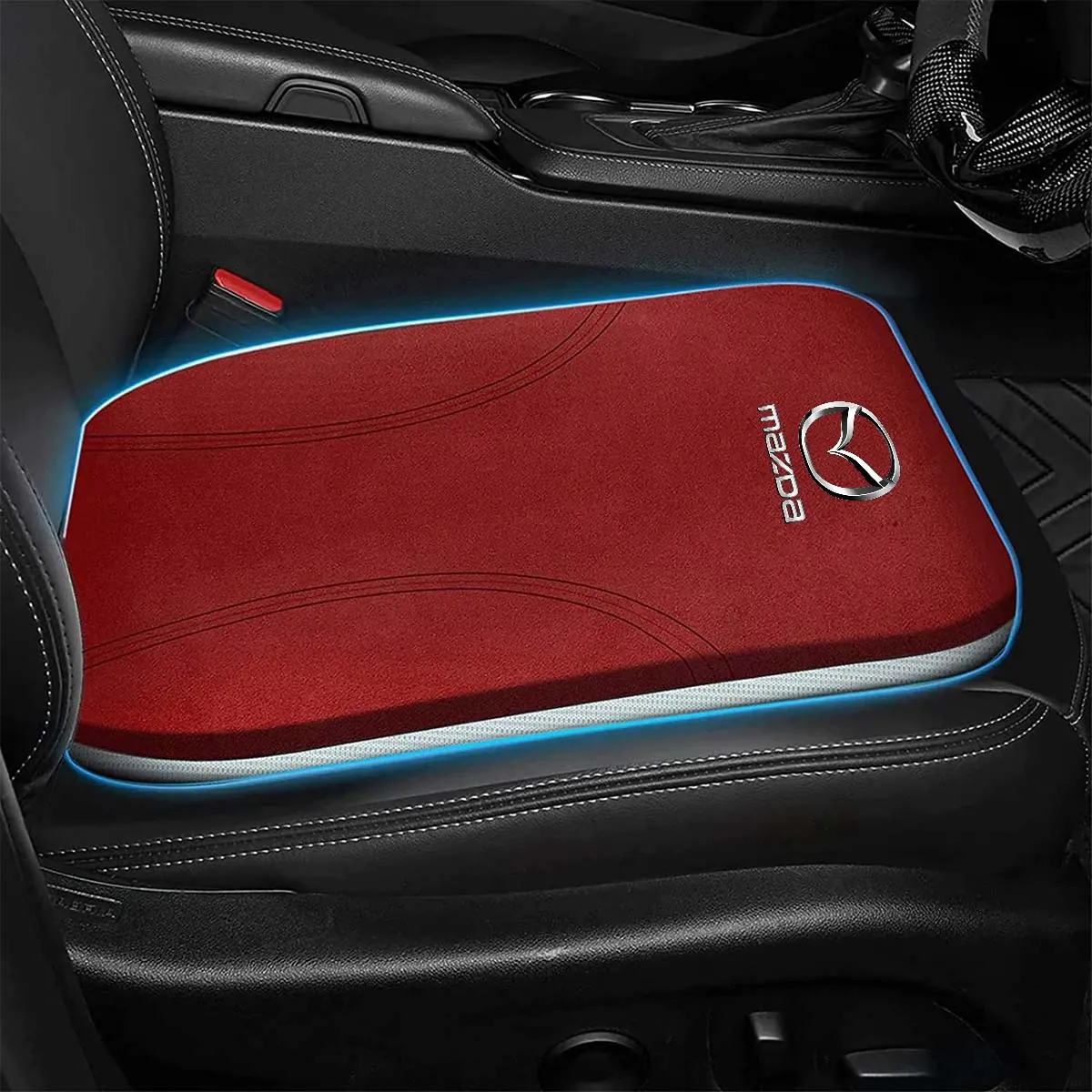 Car Seat Cushion, Custom Fit For Your Cars, Double Sided Seat Cushion, Breathable Suede   Ice Silk Car Seat Cushion, Comfort Seat Covers Cushion MA19979