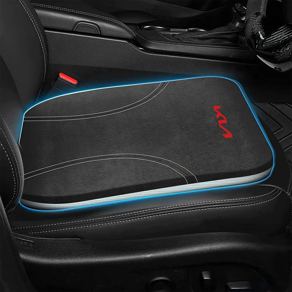 Car Seat Cushion, Custom Fit For Your Cars, Double Sided Seat Cushion, Breathable Suede   Ice Silk Car Seat Cushion, Comfort Seat Covers Cushion UE19979
