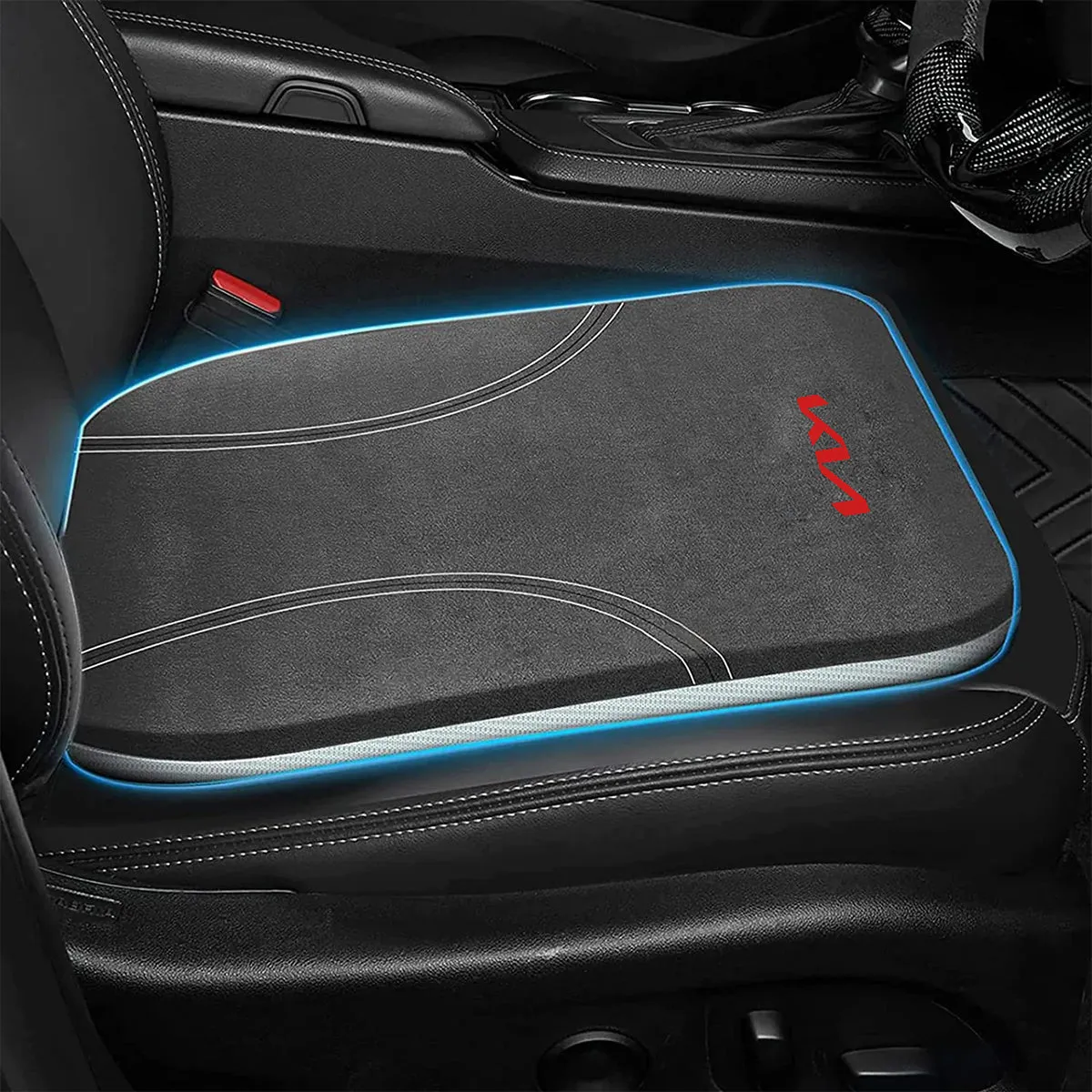 Car Seat Cushion, Custom Fit For Your Cars, Double Sided Seat Cushion, Breathable Suede   Ice Silk Car Seat Cushion, Comfort Seat Covers Cushion UE19979