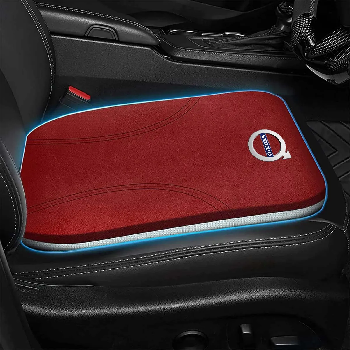 Car Seat Cushion, Custom Logo For Your Cars, Double Sided Seat Cushion, Breathable Suede   Ice Silk Car Seat Cushion, Comfort Seat Covers Cushion MY19979
