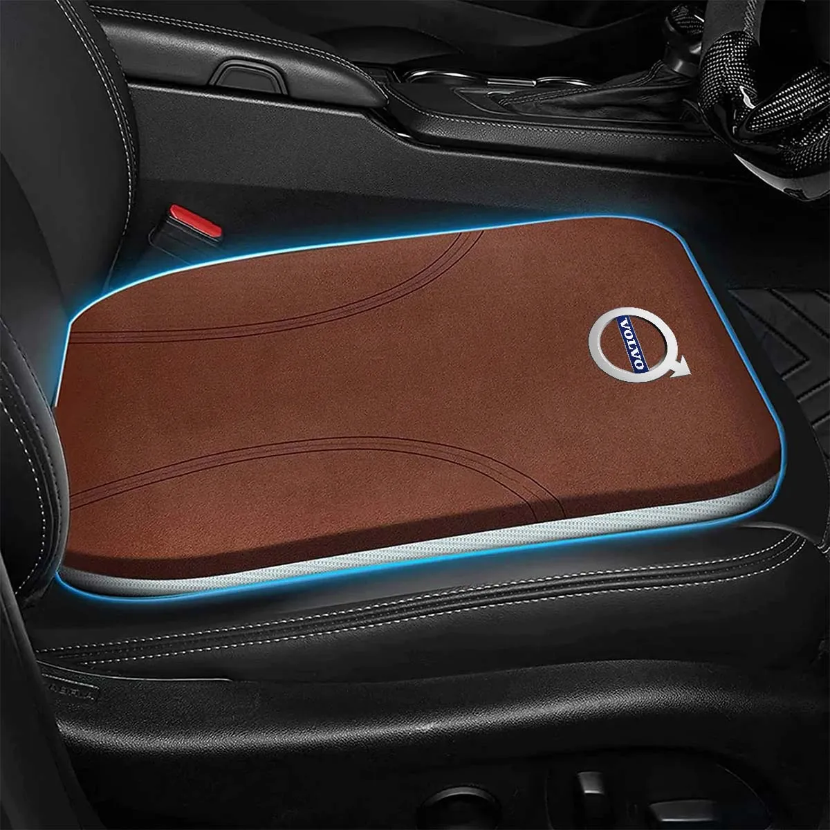 Car Seat Cushion, Custom Logo For Your Cars, Double Sided Seat Cushion, Breathable Suede   Ice Silk Car Seat Cushion, Comfort Seat Covers Cushion MY19979
