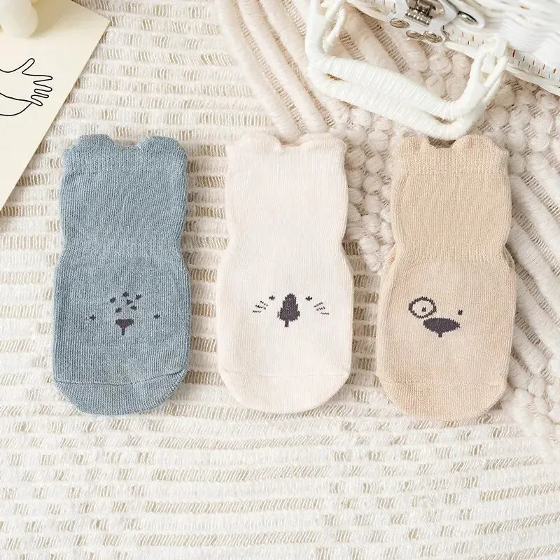 Cartoon Baby Anti-Slip Cotton Floor Socks