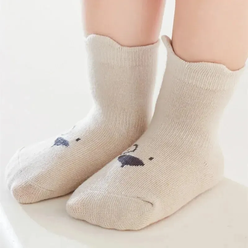Cartoon Baby Anti-Slip Cotton Floor Socks