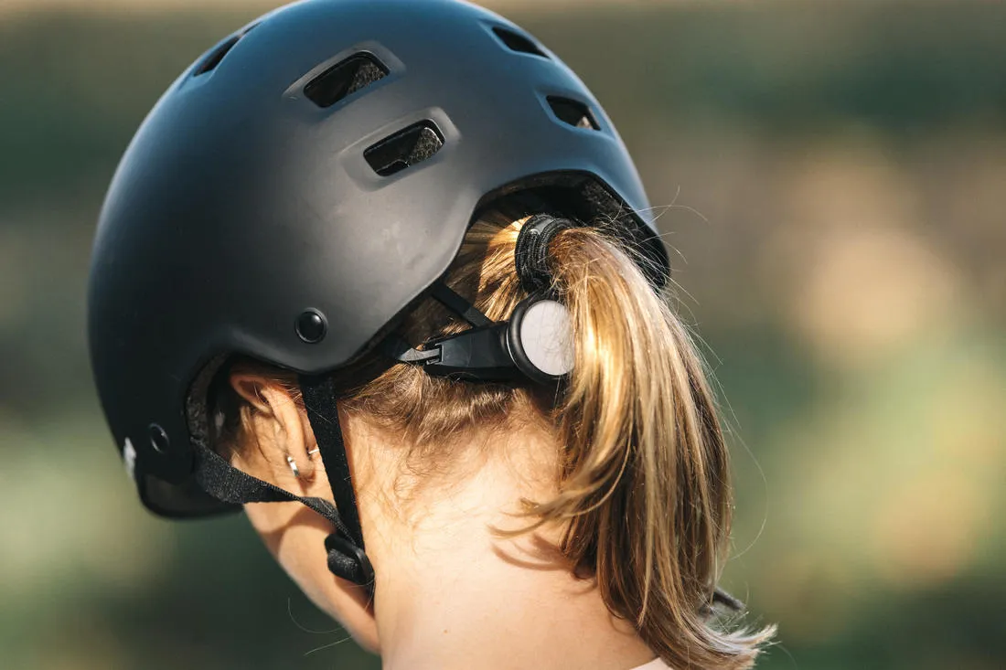 CASQUE VELO TEEN 500  BLACK XS