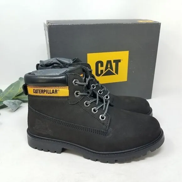 CAT Colorado Black Kids Boots 3M New in Box