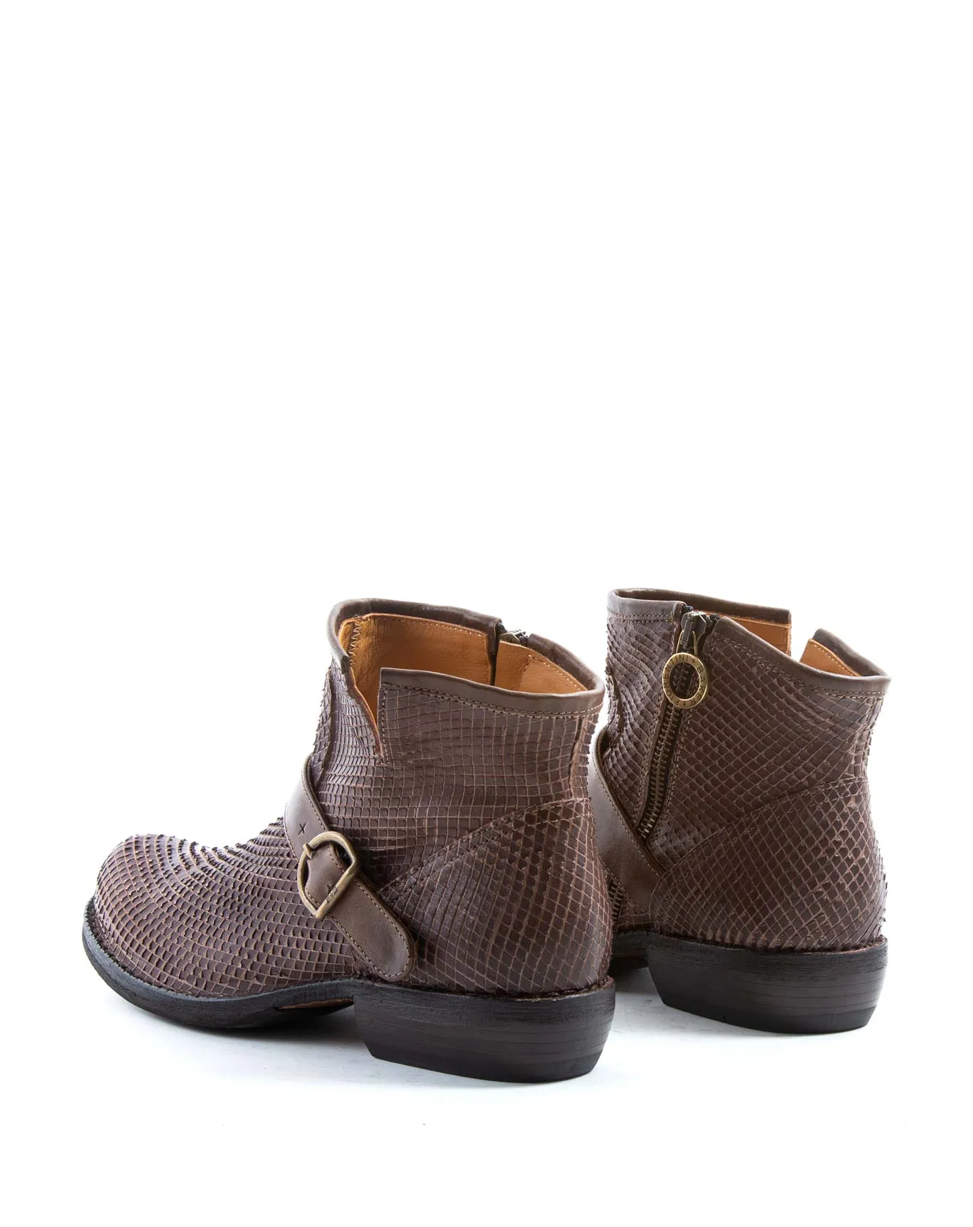 CHAD Brown Leather Boots
