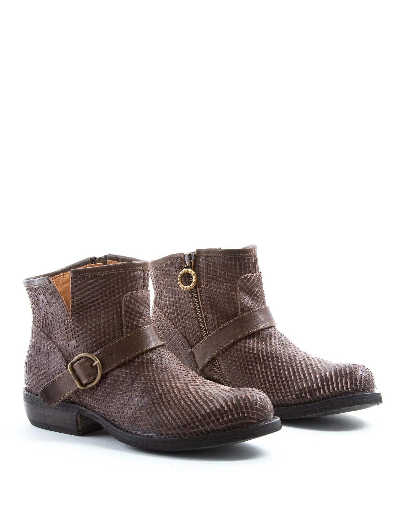 CHAD Brown Leather Boots