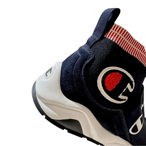 Champion Unisex Big Kids Rally Pro Casual Sneaker from Finish Line Navy Color 8M