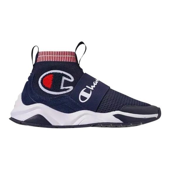 Champion Unisex Big Kids Rally Pro Casual Sneaker from Finish Line Navy Color 8M