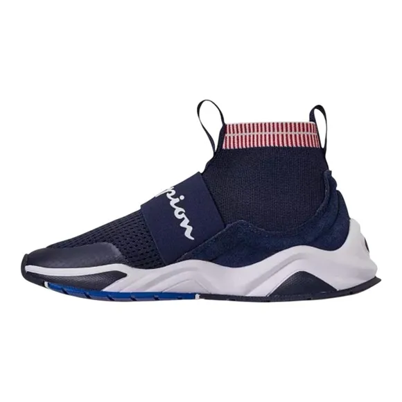 Champion Unisex Big Kids Rally Pro Casual Sneaker from Finish Line Navy Color 8M