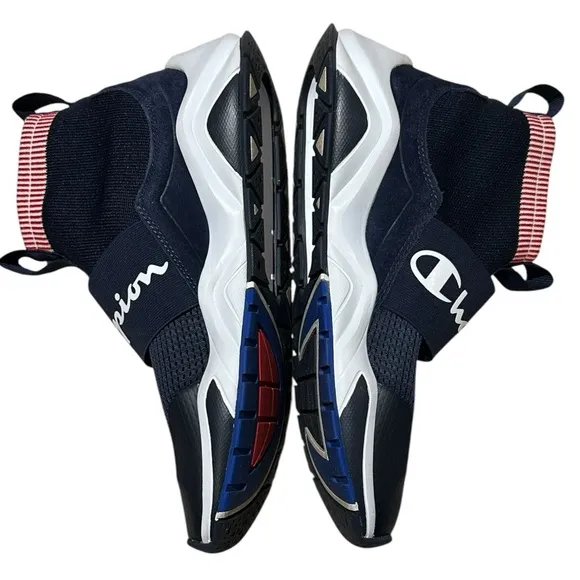 Champion Unisex Big Kids Rally Pro Casual Sneaker from Finish Line Navy Color 8M
