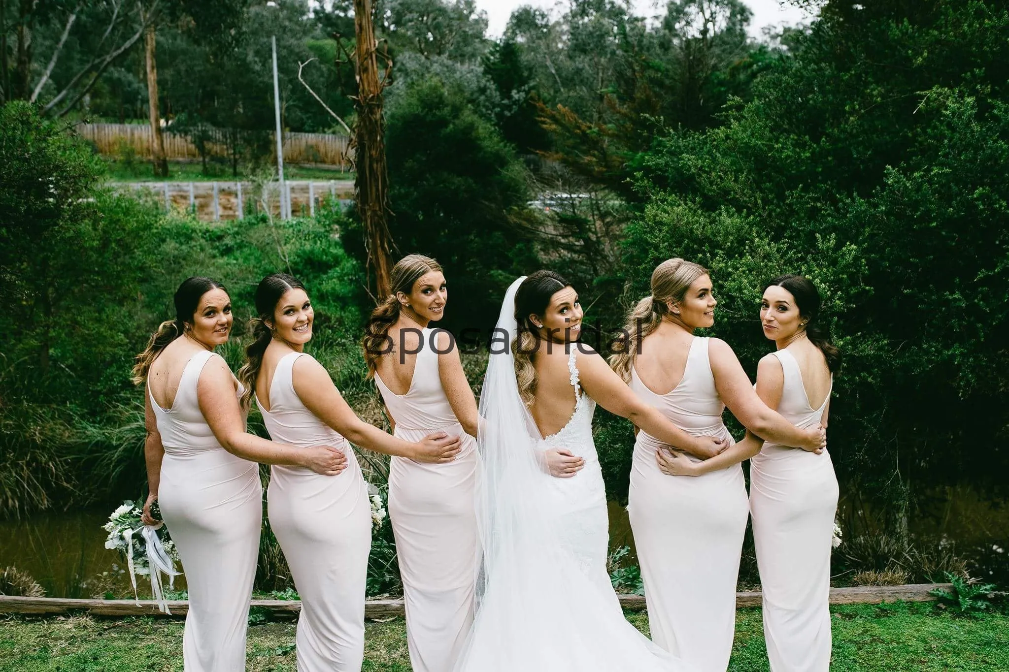 Charming Custom Mermaid Affordable Long Bridesmaid Dresses WG810