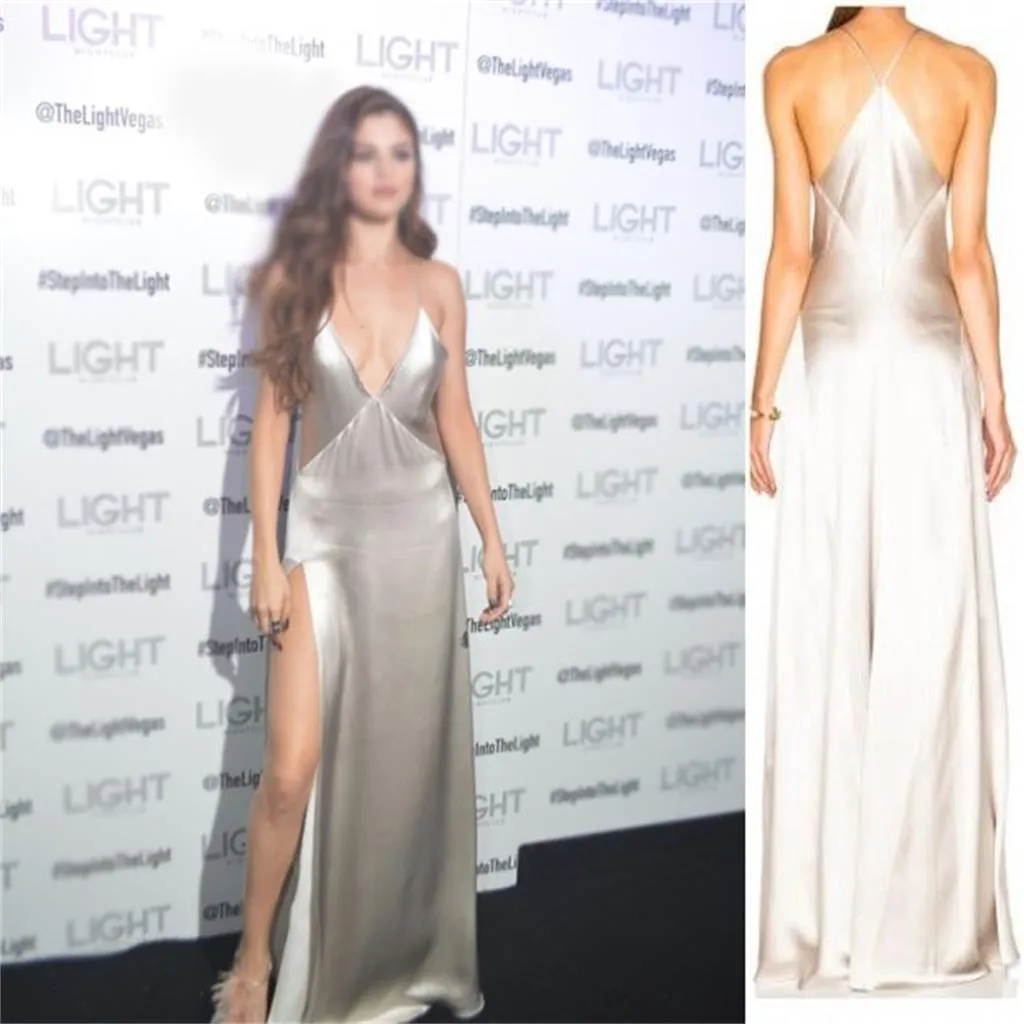 Charming Prom Dress, Sexy New Slit Simple Fashion Prom Dress, Evening Dress, Party Dresses, , PD0416