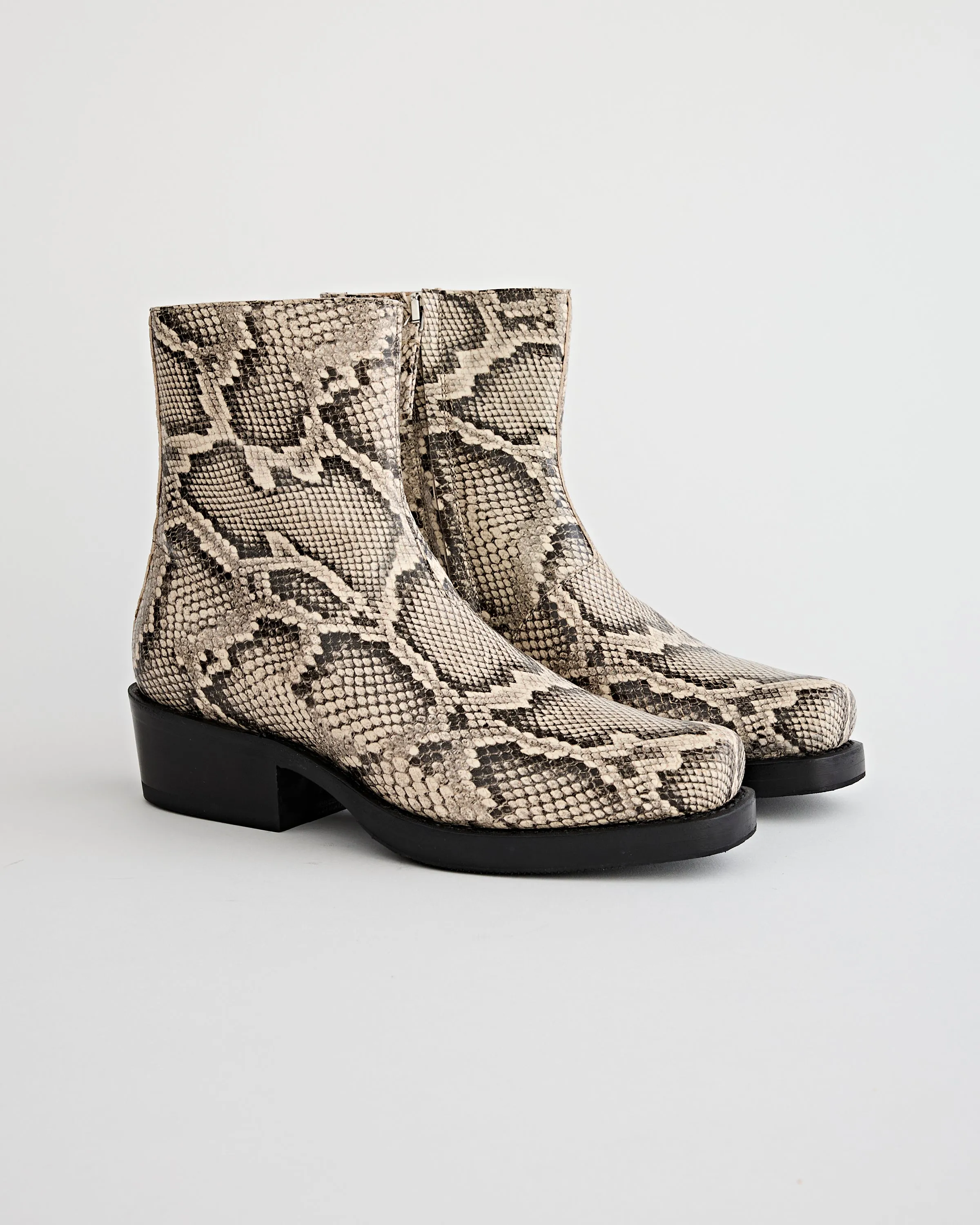 Charro Boots Rattlesnake
