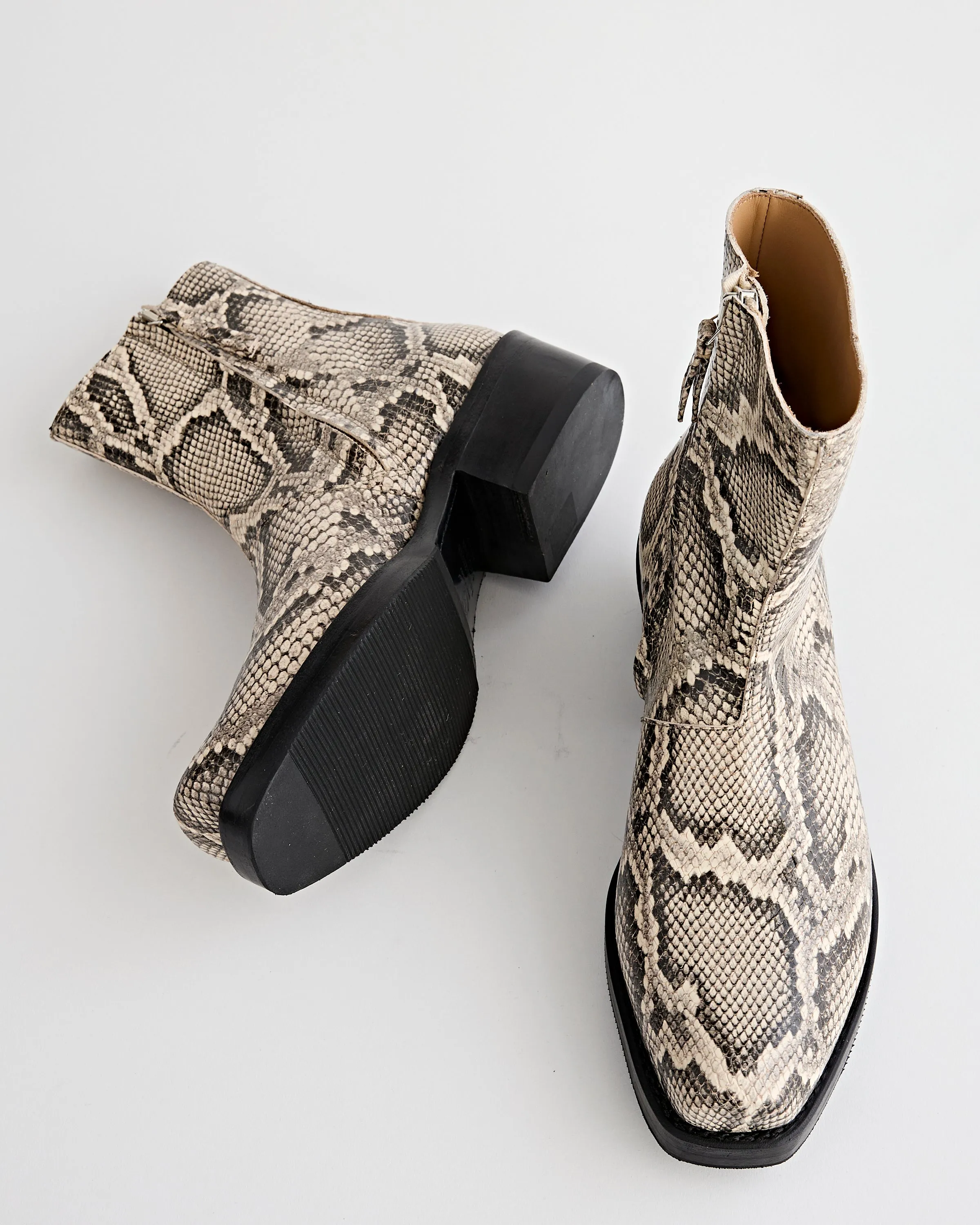 Charro Boots Rattlesnake