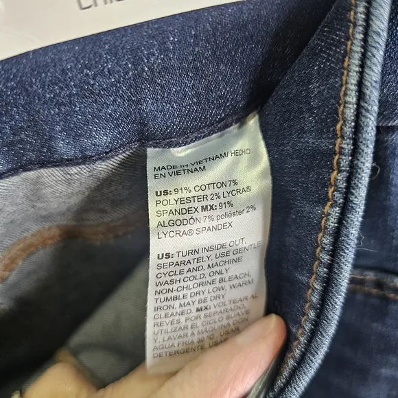 Chico's Slim Pull On Bootcut Jeans Size 12