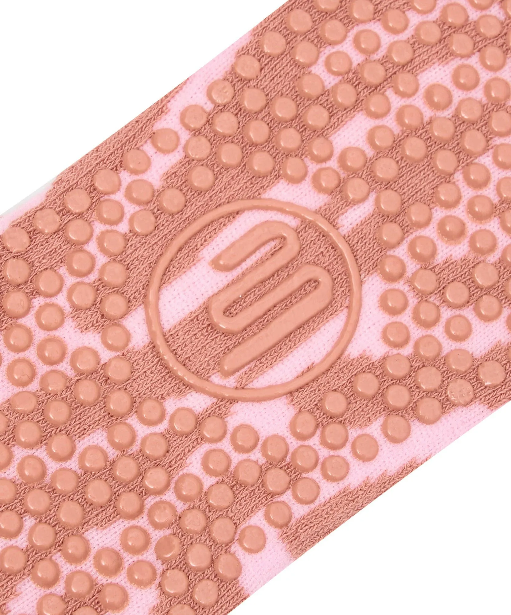 Classic Low Rise Grip Socks - Grapefruit Coral
