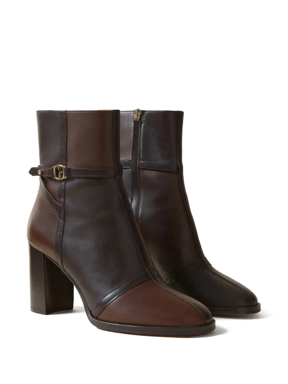 Claudie Pierlot 75mm patchwork boots