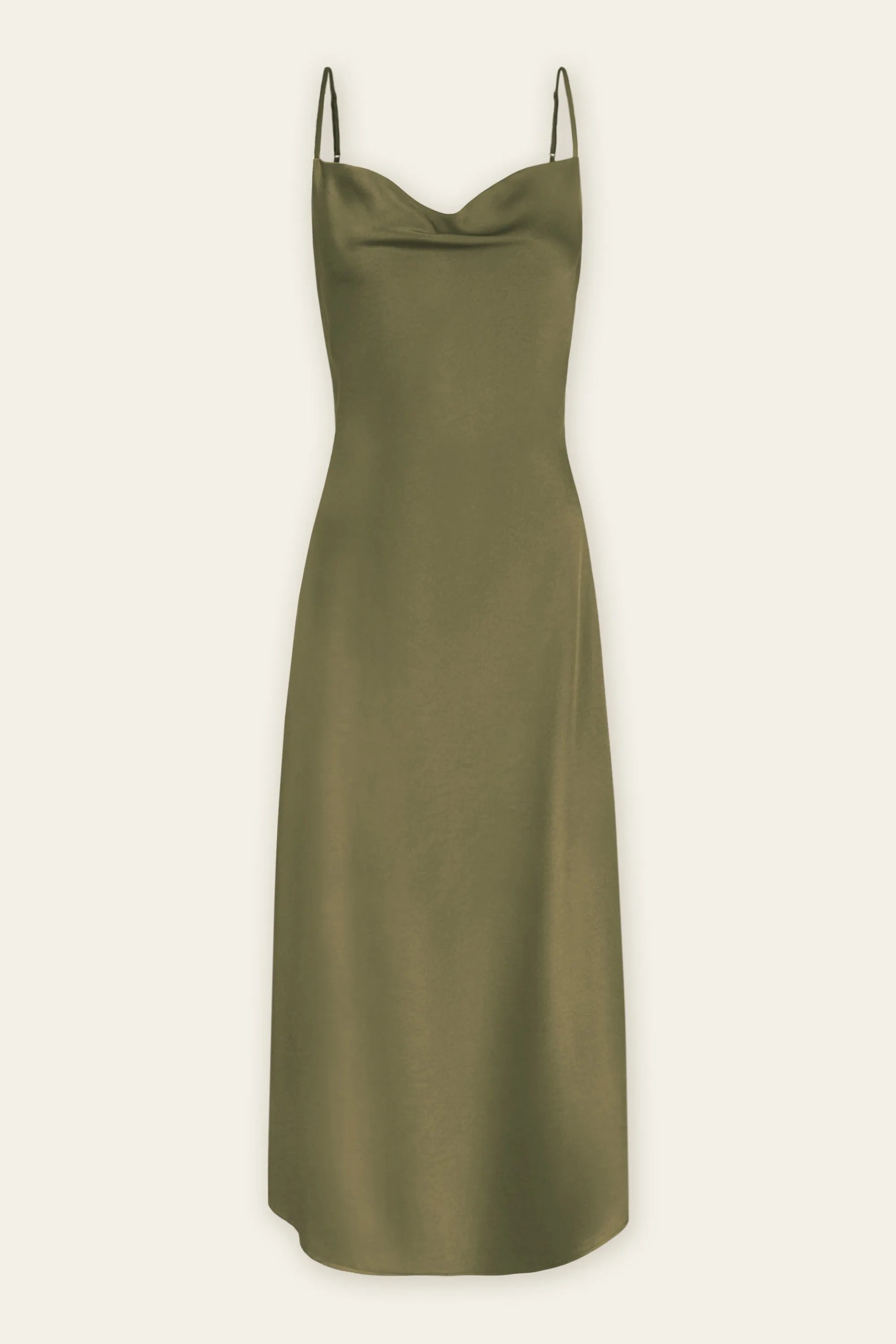 Clea Cowl Neck Slip Dress