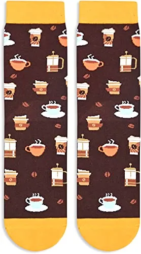 Coffee Lovers Gifts Novelty Sock for Men Funny Socks Coffee Gifts Cool Socks Funny Saying If You Can Read This