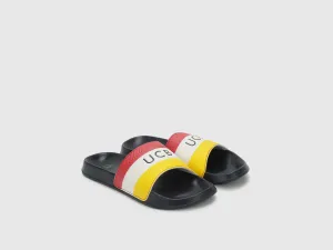 Colorblock Pattern Casual Slippers